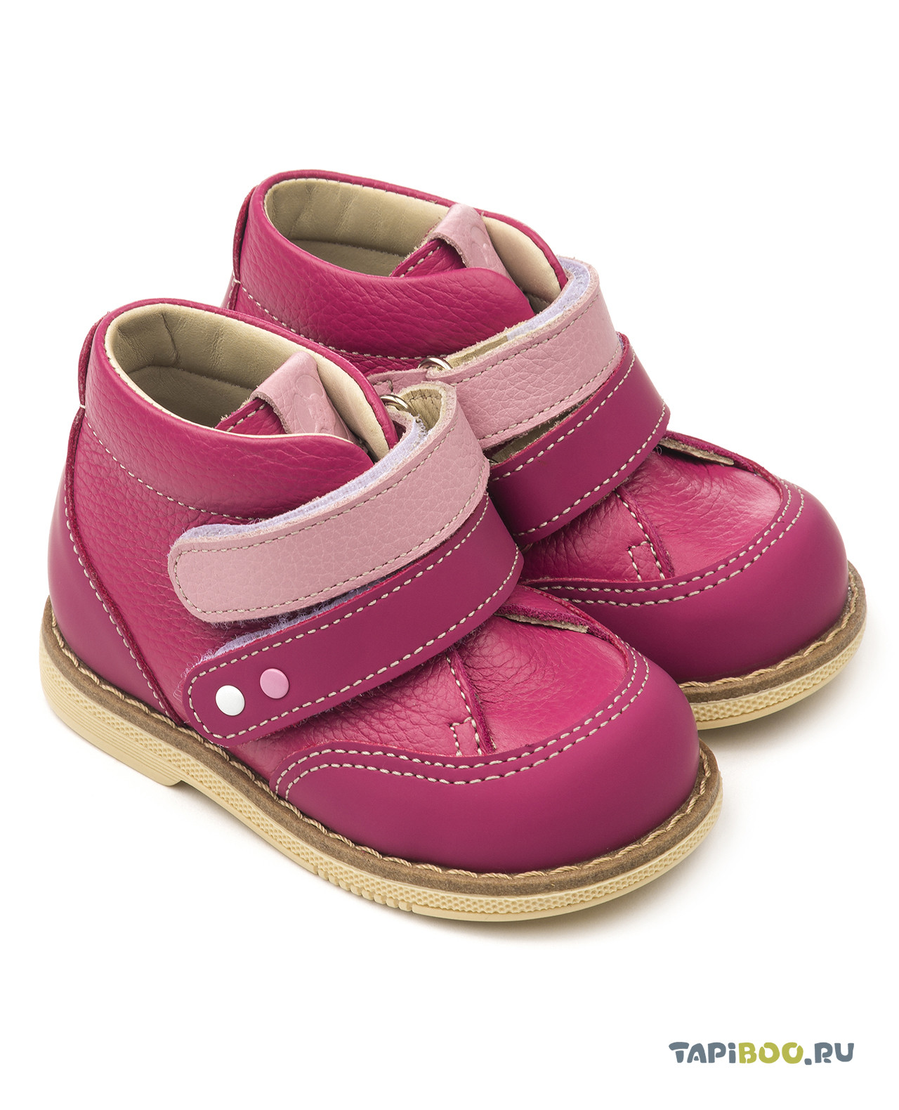 Ботинки детские Tapiboo ФУКСИЯ (73058, 25) ботинки детские 24015 фуксия малиновая радуга 2021 р18